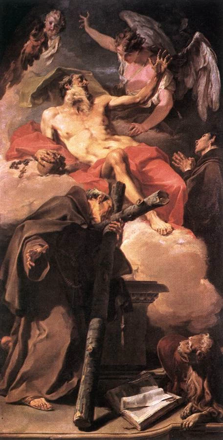 61-San Girolamo e  Pietro di Alcantara - National Gallery of Scotland, Edinburgh